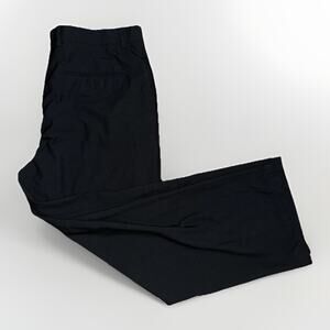 INC International Concepts Men’s Dress Pants Black Flat Front Slacks 34x28